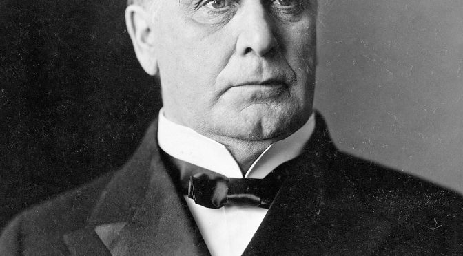 25th U.S. President William McKinley Death