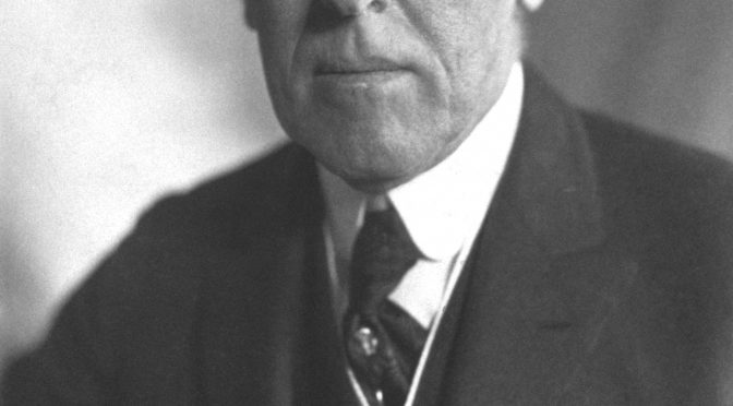 28th U.S. President Woodrow Wilson Death