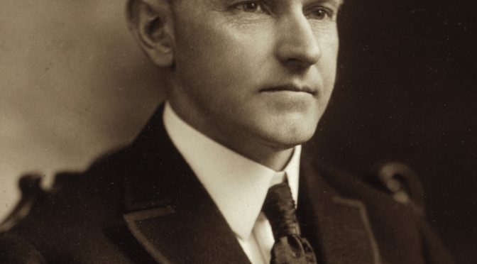 30th U.S. President Calvin Coolidge Death