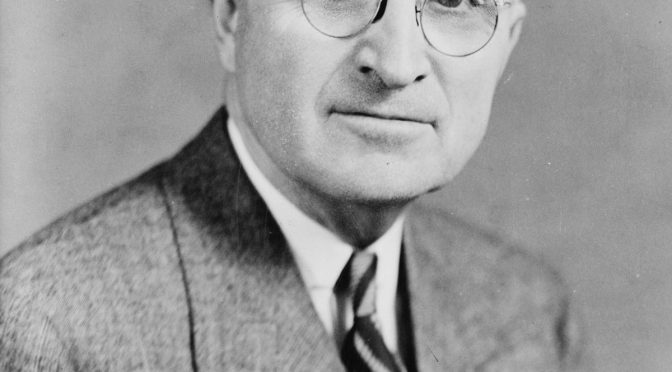 33rd U.S. President Harry S. Truman Birthday