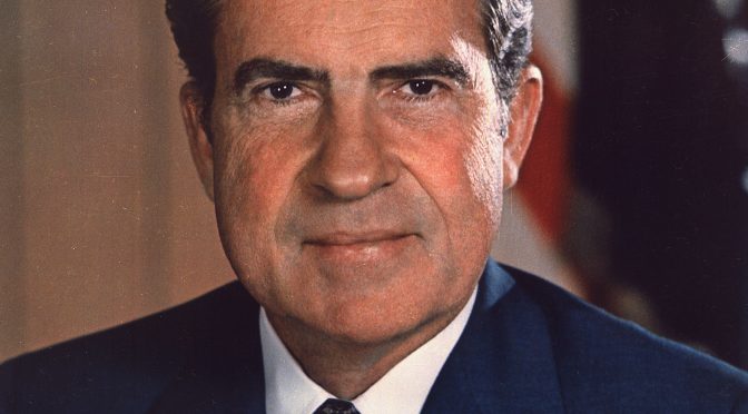 37th U.S. President Richard Nixon Death