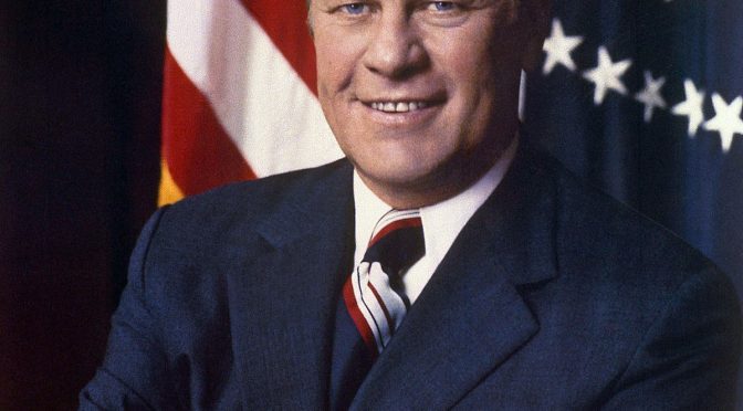 38th U.S. President Gerald Ford Death