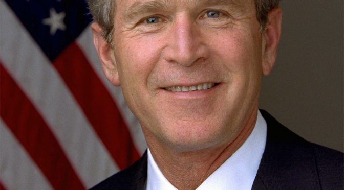 43rd U.S. President George W. Bush Birthday